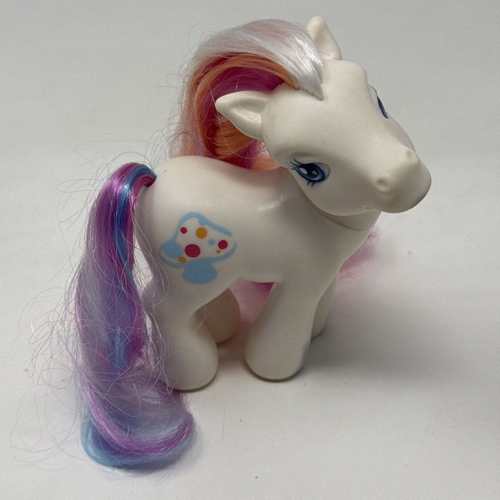 My Little Pony G3 Port-o-bella Rare Exclusive 2004 Mushroom - Please Read, Flaws